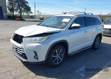 2017 Toyota Highlander Xle from USA, damaged, VIN 5TDJZRFH2HS475119